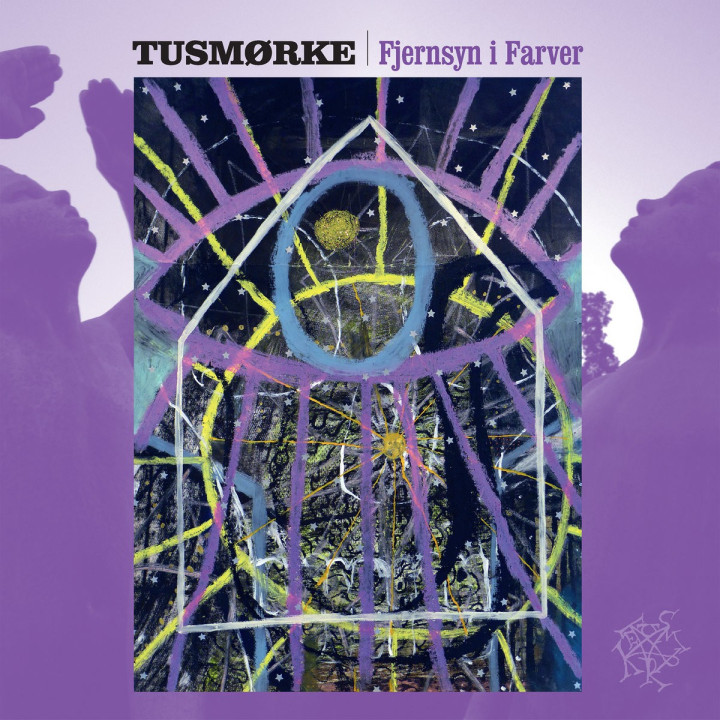 Tusmørke - Fjernsyn I Farver (LP Purple Black Splatter)