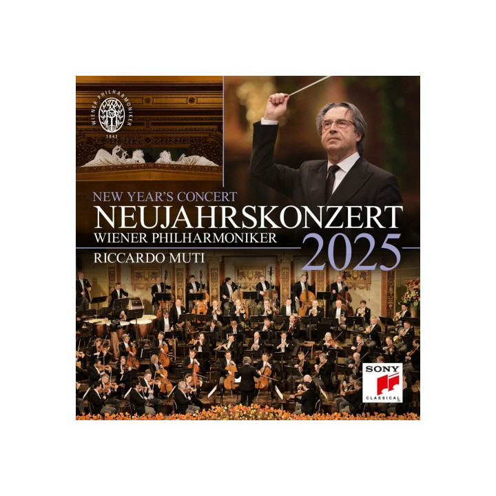 Muti Riccardo & Wiener Philharmonicer - Neujahrskonzert 2025/New Year's Concert 2025 (2CD)