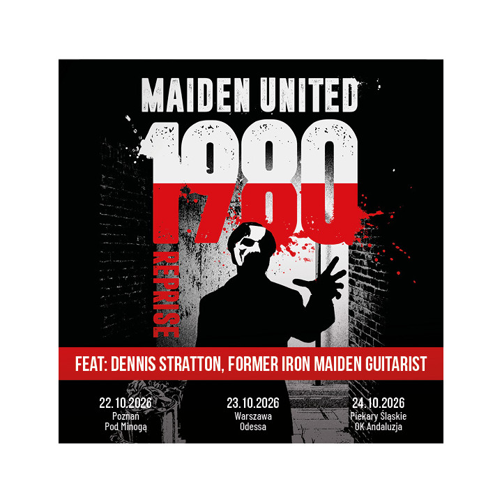 Bilet Kolekcjonerski MAIDEN uniteD - The 1980 Reprise - 23.10.2026, Warszawa
