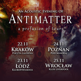 Antimatter - Poznań, 24.11.2023, Pod Minogą