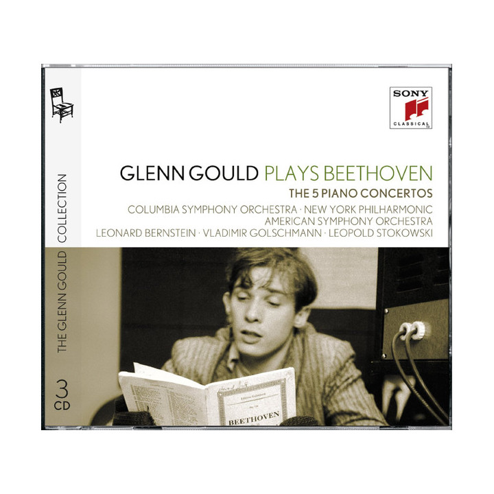 Gould Glenn - Glenn Gould plays Beethoven: The 5 Piano Concertos (3CD)