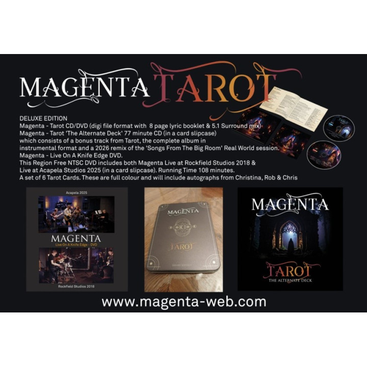 Magenta - Tarot (2CD+DVD Box Deluxe Edition)