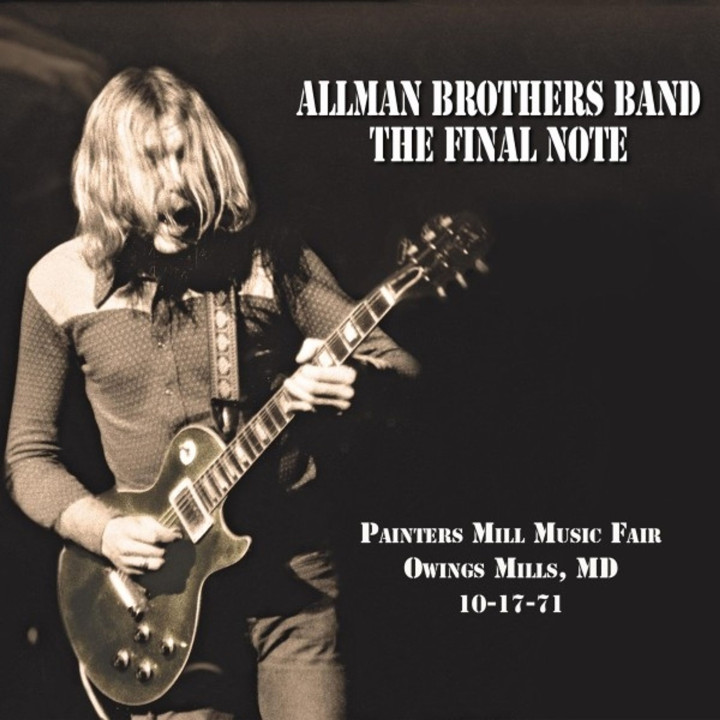 Allman Brothers Band The - The Final Note Panters Mill Music Fair Owings Mills, MD 10-17-71 (2LP Black/White)