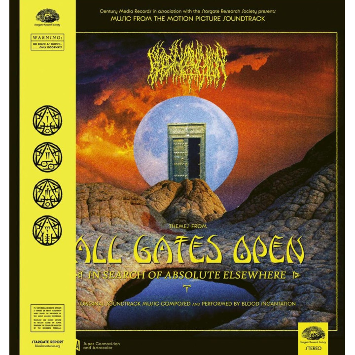 Blood Incantation - All Gates Open (Soundtrack) (2LP Orange+BLU-RAY)