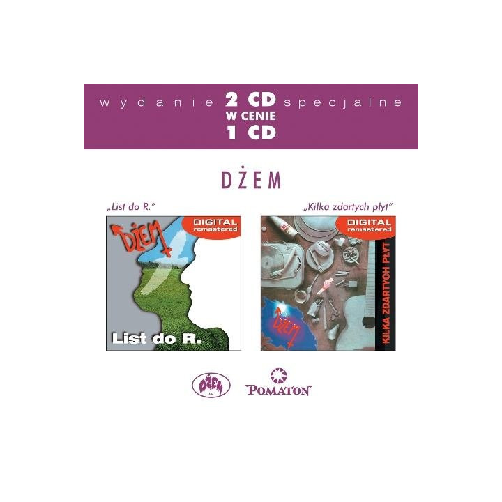 Dżem  - List Do R./Kilka Zdartych Plyt (2CD)