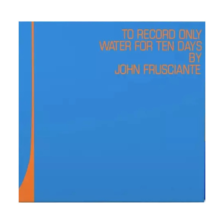Frusciante John - To Only Record Water For Ten Days (RSD 2026) (2LP Blue/Orange)