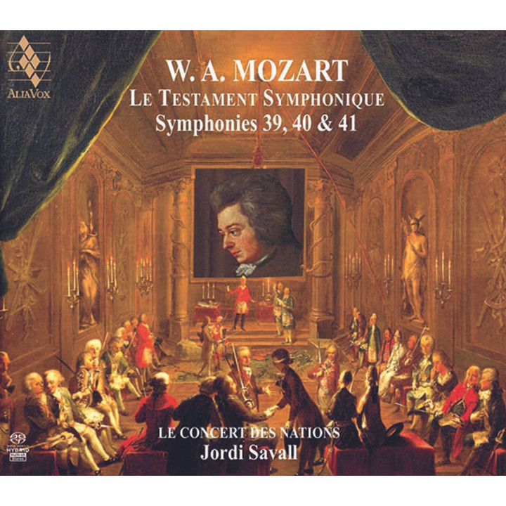 Savall Jordi/Le Concert des Nations - Mozart: Symphonies Nos. 39, 40, 41 (2SACD)