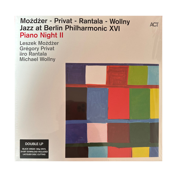 Możdżer Leszek/Gregory Privat/Iiro Rantala/Michael Wollny - Jazz at Berlin Philharmonic XVI/Piano Night II (2LP)