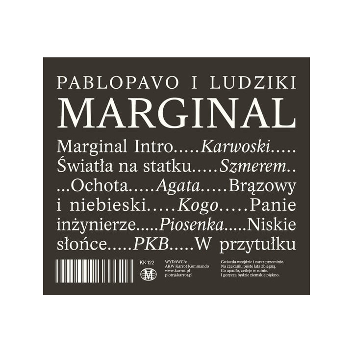 Pablopavo - Marginal (CD)