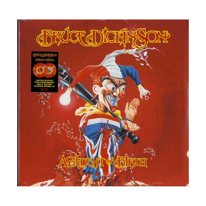 Dickinson Bruce - Accident Of Birth (2LP Red Yellow)