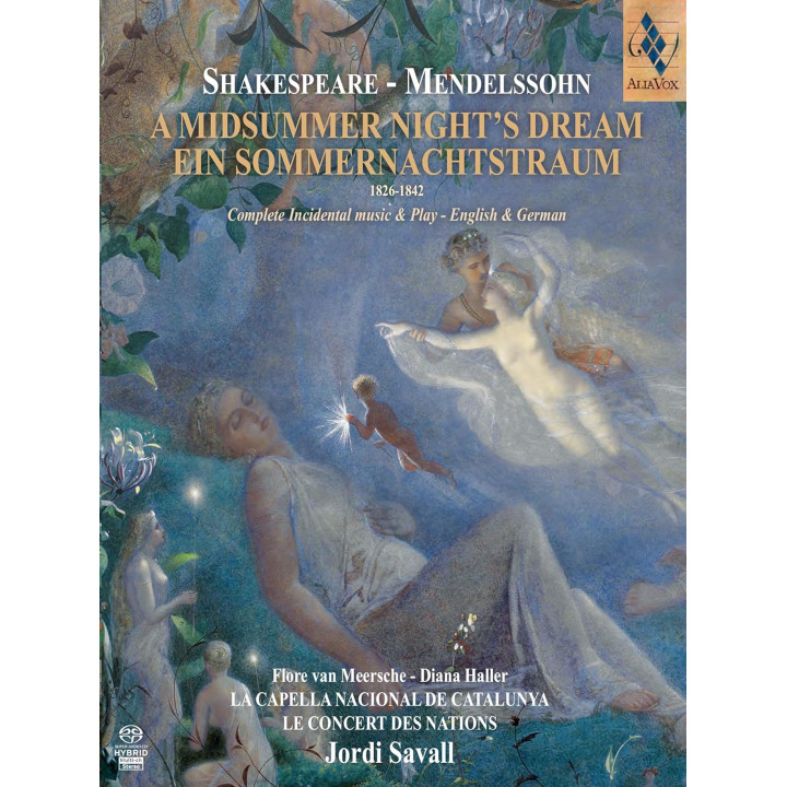 Savall Jordi/Le Concert des Nations - Felix Mendelssohn: A Midsummer Nigh's Dream (4SACD)