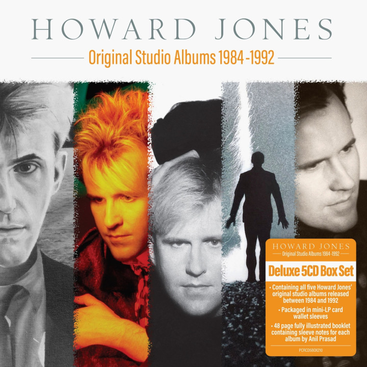 Jones Howard - Orginal Studio Albums 1984-1992 (5CD)