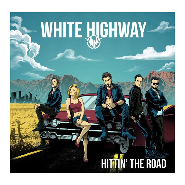 White Highway - Hittin' The Road (CD)