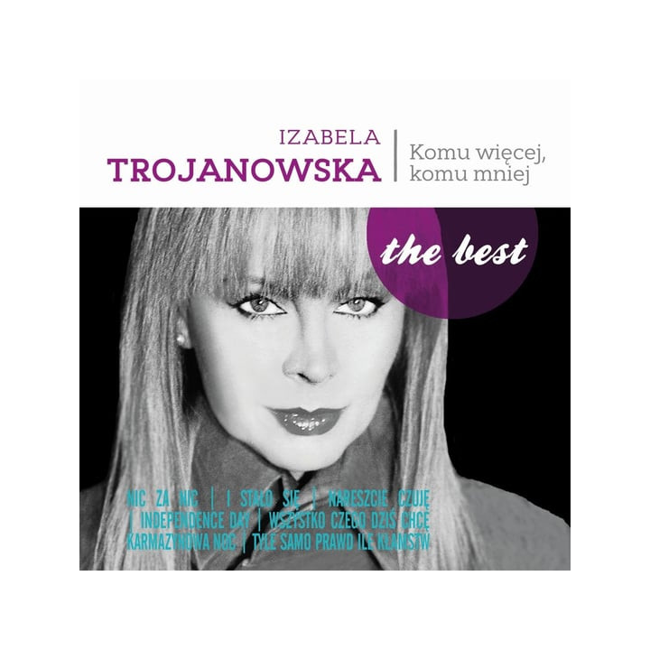 Trojanowska Izabela - Best Komu Więcej, Komu Mniej (CD)