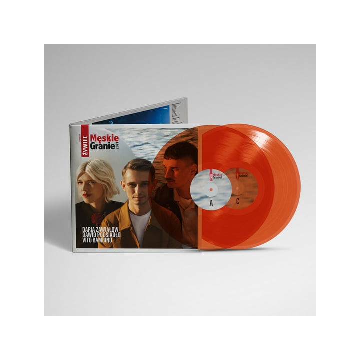 Various - Męskie Granie 2021 (Transparent/Orange Vnyl) (2LP)