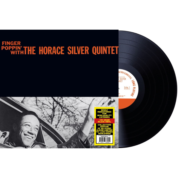 Silver Horace Quintet - Finger Poppin' with the Horace Silver Quintet (LP)