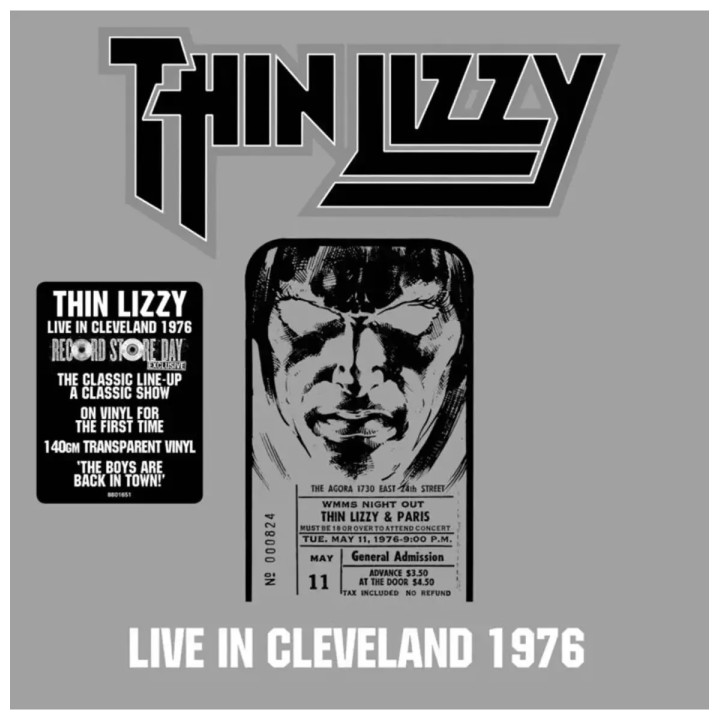 Thin Lizzy - Live at Cleveland 1976 (RSD 2026) (2LP Clear)