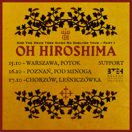 Bilet Kolekcjonerski Oh Hiroshima (SE) - 17.10.2026 Chorzów + Beyond the Event Horizon (PL)