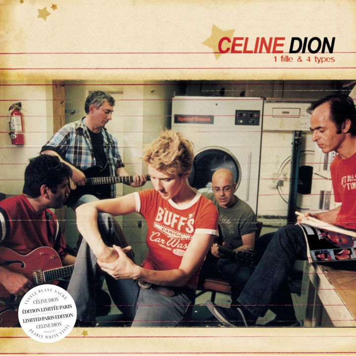 Dion Celine - 1 Fille & 4 Types (LP Pearl White)