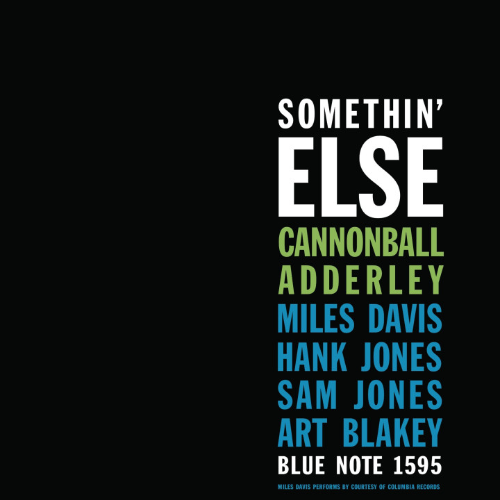 Adderley Cannonbal - Somethin' Else (Blue Note Essentials) (LP)