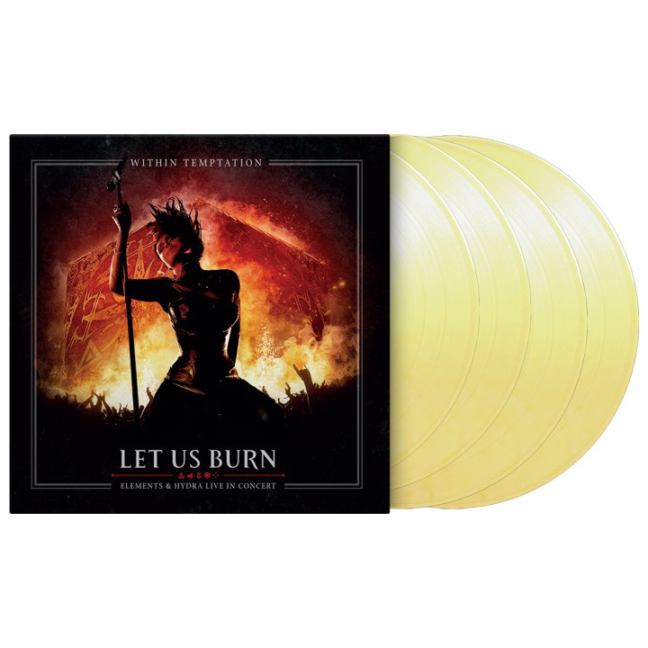 Within Temptation - Let Us Burn: Elements & Hydra Live In Concert (4LP Yellow)