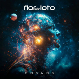 Flor De Loto - Cosmos (LP Transparent Blue Splatter) (Uszkodzona okładka)