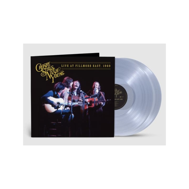 Crosby Stills, Nash & Young - Live At Fillmore East, 1969 (Clear Vinyl) (2LP)
