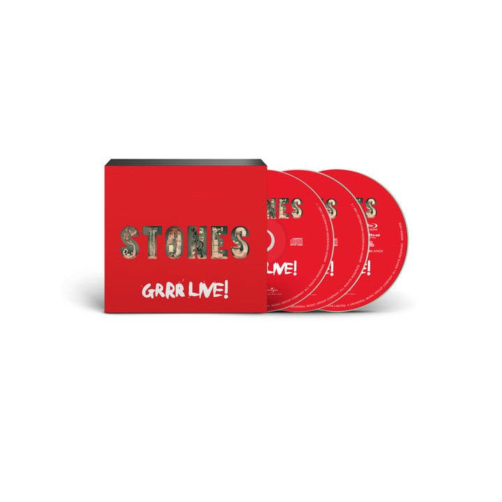 Rolling Stones The - Grrr Live! (2CD+BLU-RAY)