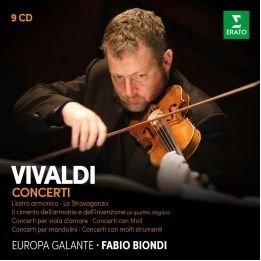 Biondi Fabio/Europa Galante - Vivaldi Concerti (9CD)