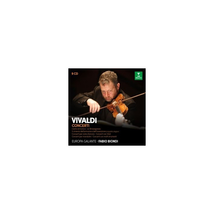 Biondi Fabio/Europa Galante - Vivaldi Concerti (9CD)