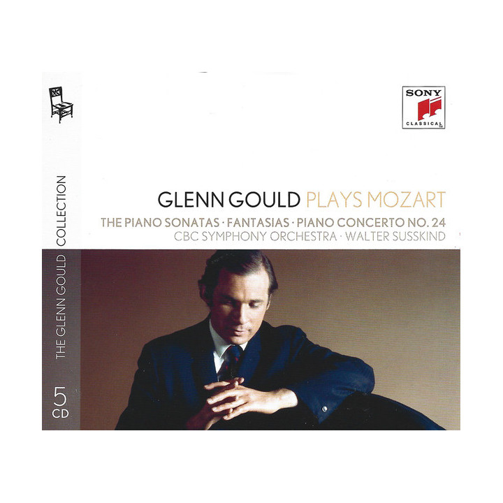 Gould Glenn - Glenn Gould plays Mozart The Piano Sonatas (No. 10: Recordings of 1958 & 1970) Fantasias K. 397 (5CD)