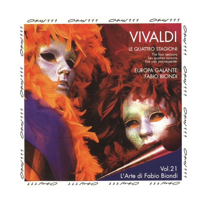Biondi Fabio & Europa Galante - Vivaldi:Four Seas (CD)