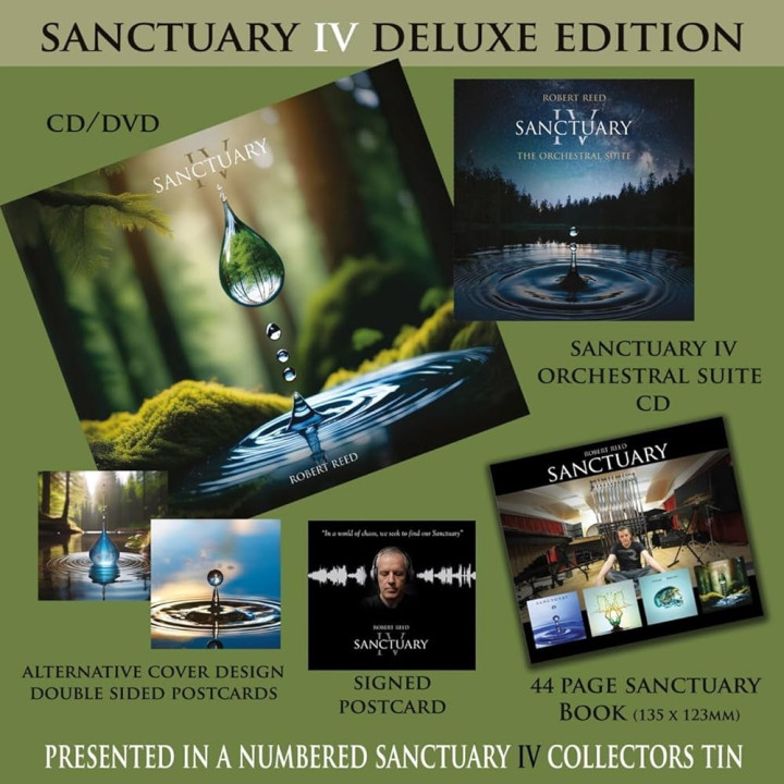 Reed Robert - Sanctuary IV (2CD+DVD Box)