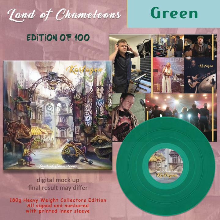 Karfagen - Land Of Chameleons (LP Green Transparent)