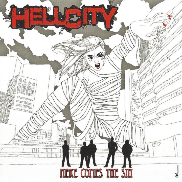 Hell City - Here Comes The Sin (CD EP)