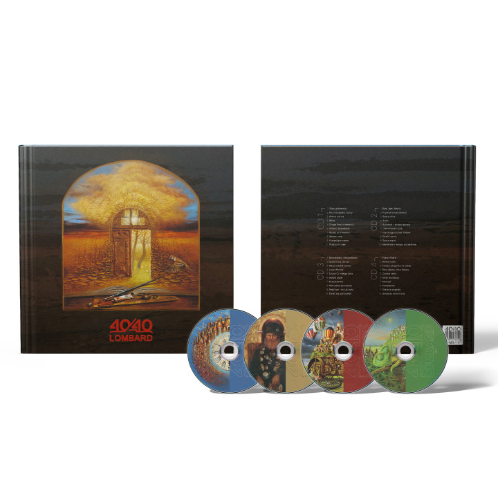 Lombard - 40/40 (4CD + Książka)