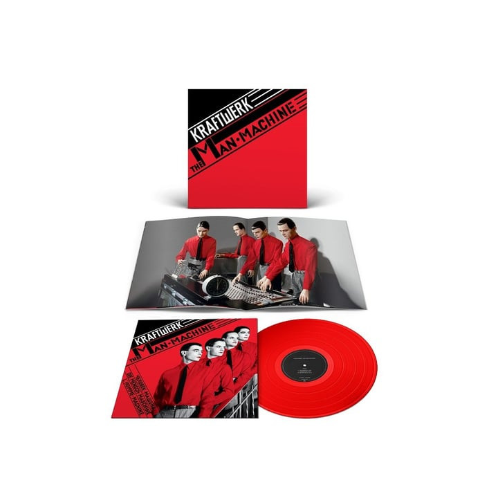 Kraftwerk - The Man Machine (Red Vinyl) GB (LP)