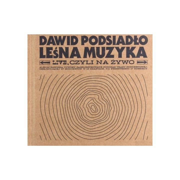 Podsiadlo Dawid - Leśna Muzyka (Live, Czyli Na Żywo) (CD)