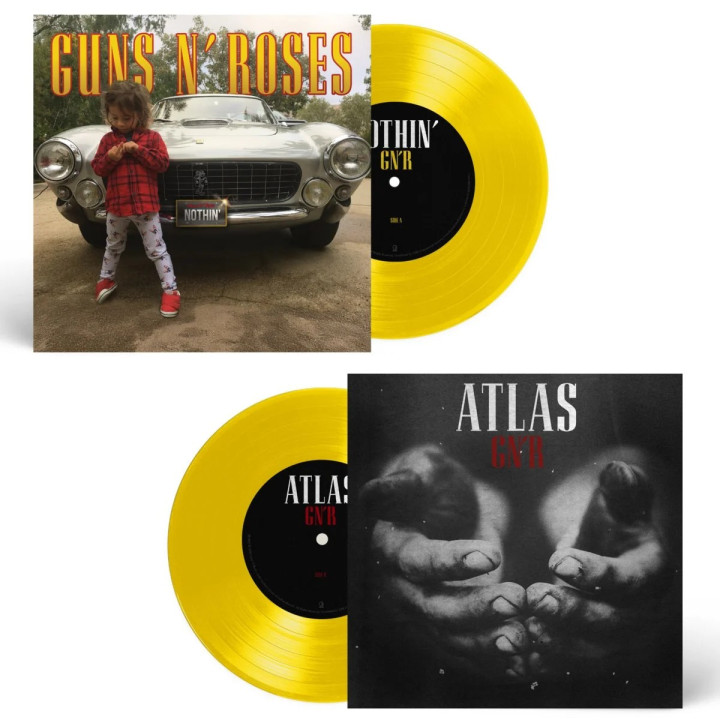 Guns N' Roses - Nothin'/Atlas Standard  (7" Yellow)
