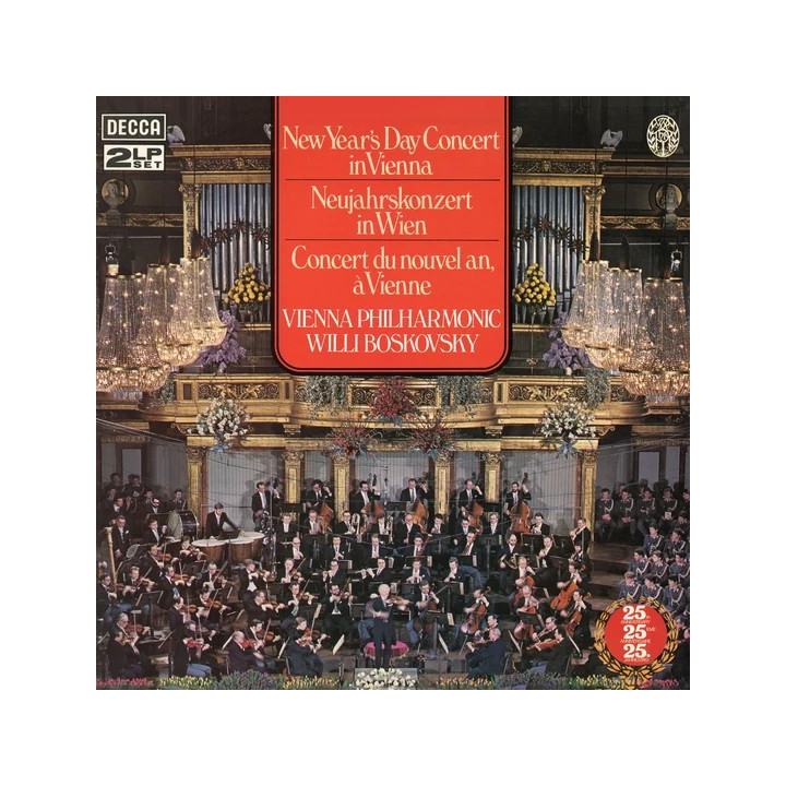 Wiener Philharmoniker/Willi Boskovsky - New Year's Day Concert (Decca Pure Analogue) (2LP)