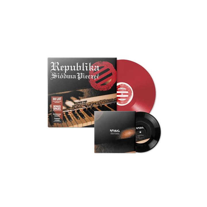 Republika - Siódma Pieczęć (Wydanie Jubileuszowe, Red/Black Vinyl) (LP+EP)