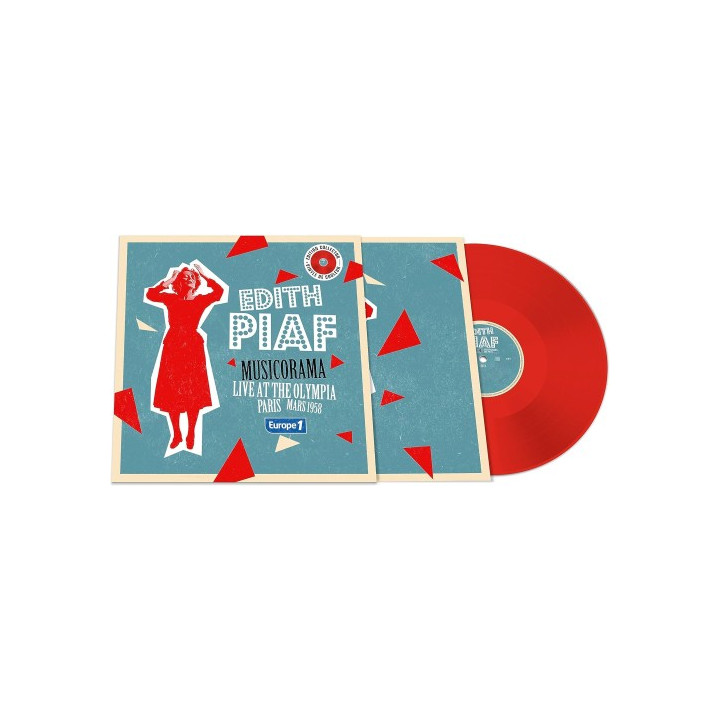 Piaf Edith - Concert Musicorama A L'Olympia (Red Vinyl) (LP)