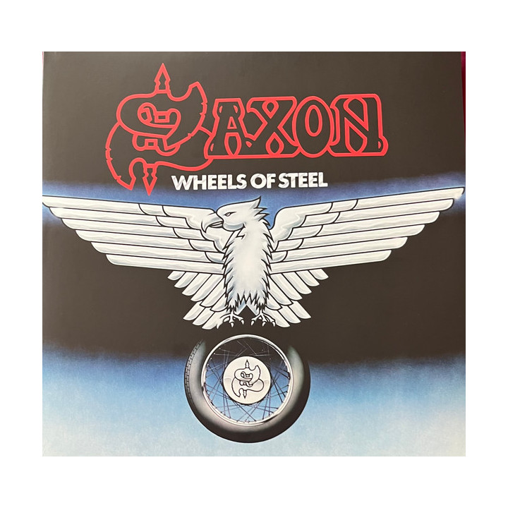 Saxon - Wheels Of Steel (45Th Anniv. Edition)(RSD 2025) (2LP Red Blue)