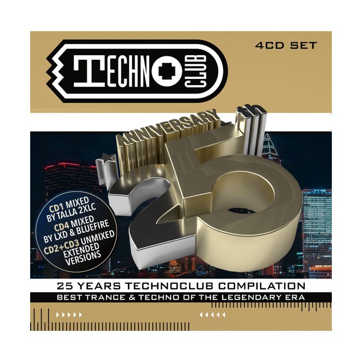 Various - 25 Years Technoclub Compilation Vol.1 (4CD)
