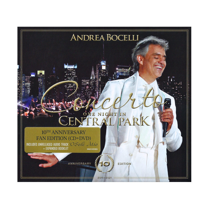 Bocelli Andrea - Concerto: One Night In Central Park (10th Anniv.) (CD+DVD)