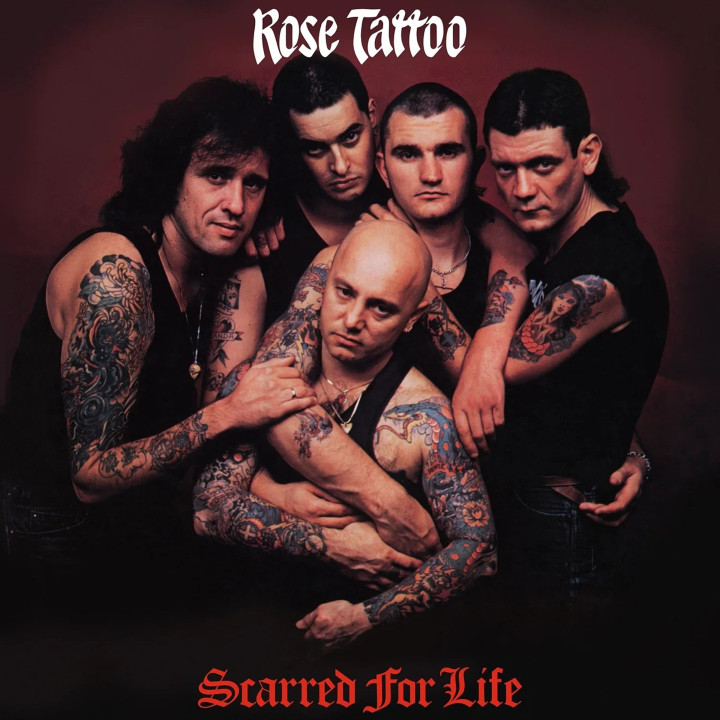 Rose Tattoo - Scarred For Life (LP Red/White Swirled)