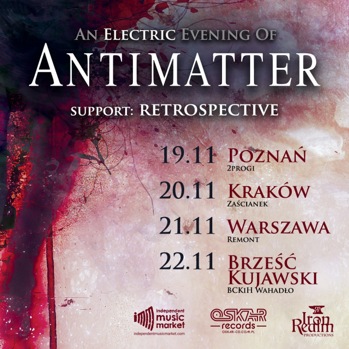 Antimatter + support: Retrospective - Poznań, 19.11.2022, 2progi