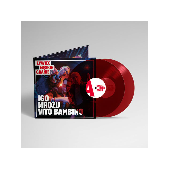 Various - Męskie Granie 2023 (Transparent/Red Vinyl) (2LP)
