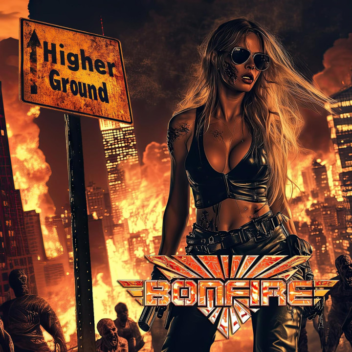 Bonfire - Higher Ground  (LP)