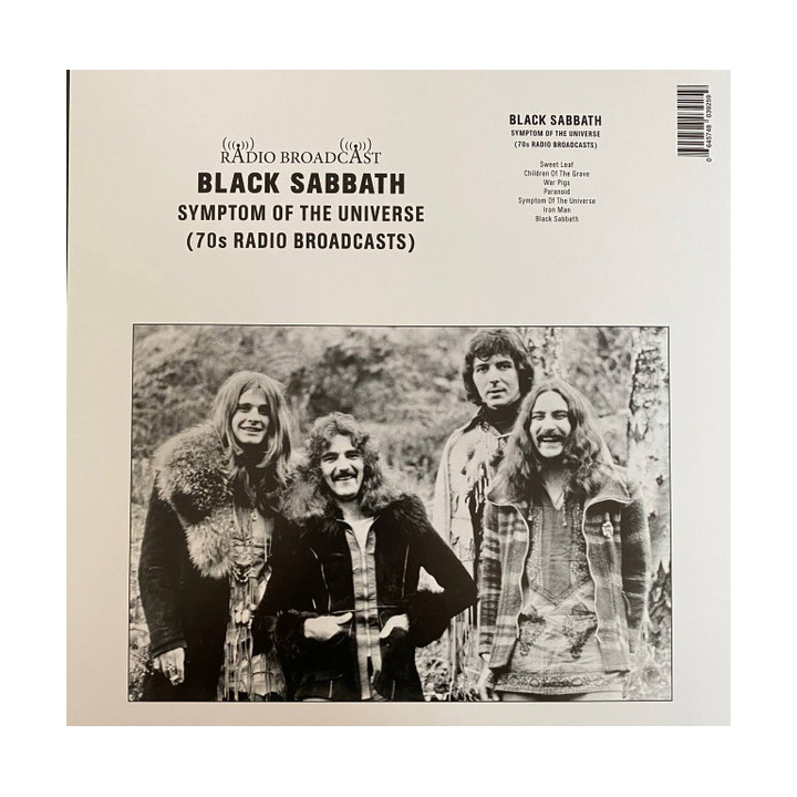 Black Sabbath - Symptom Of The Universe (70s Radio Broadcast) (LP)